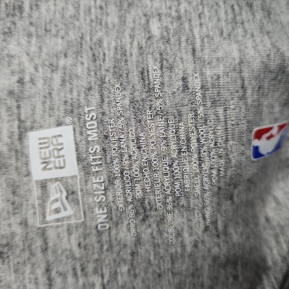 Golden State Warriors Pom Beanie Blue New Era Winter Logo - Picture 5 of 6